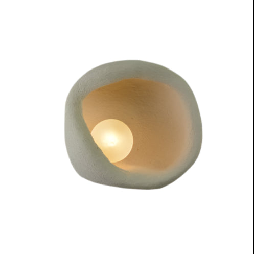 Maliben | Wall Lamp Made Of Polystyrene In Wabi-Sabi Style