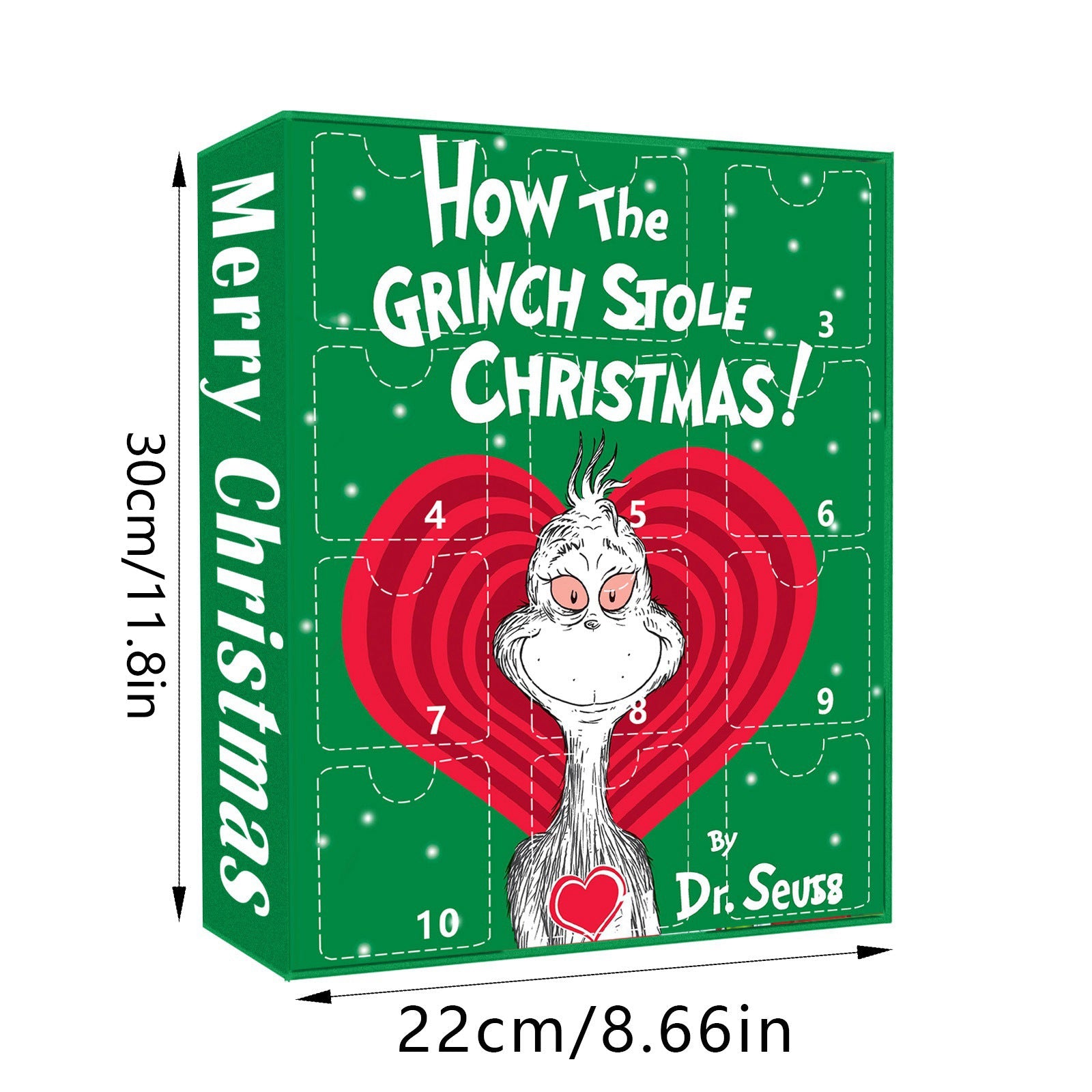 Creative Grinch Countdown Christmas Blind Box Set
