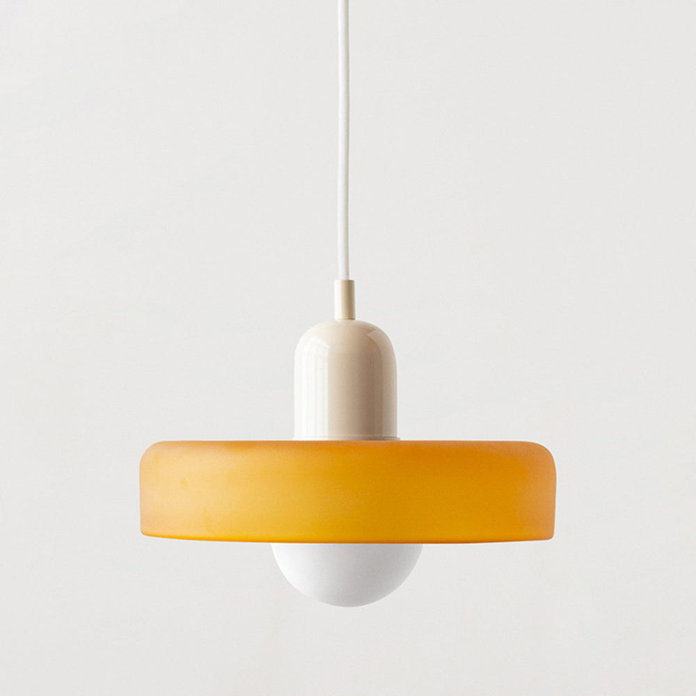 Maliben StiloGlas Pendant Lamp — Bauhaus Stained-Glass Light