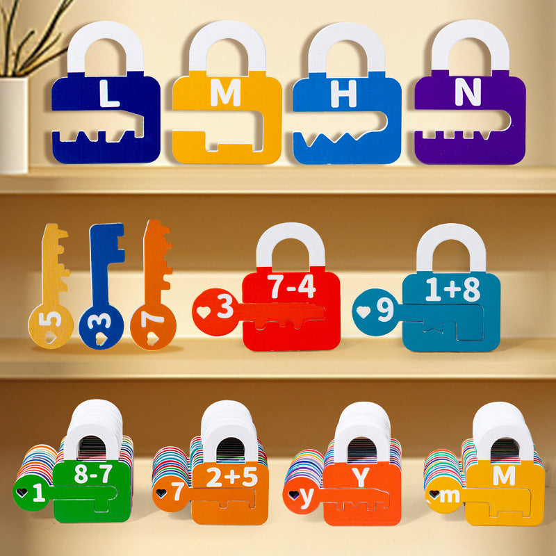 Maliben | Letters And Math Locks And Keys Learning Game