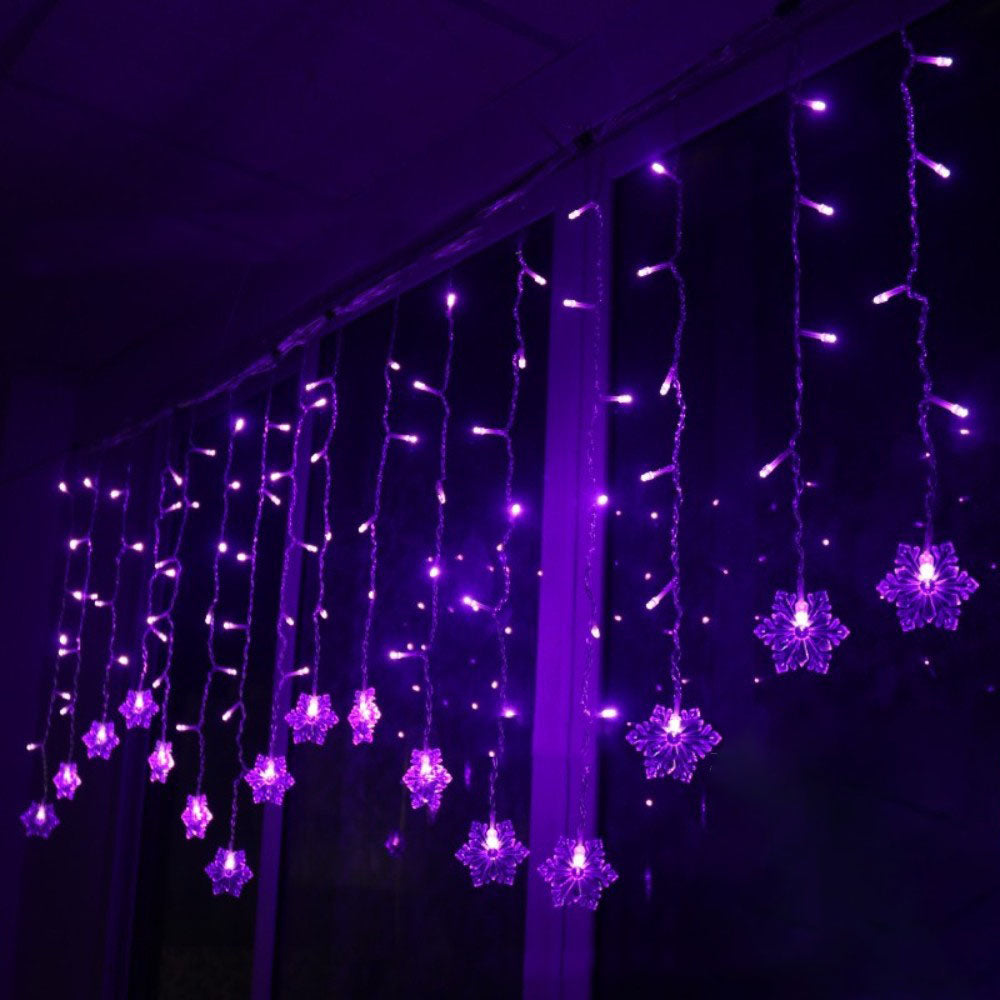 Maliben | Snowflake Remote Control Ice Strip Light Blinking Led Decorative String Lights