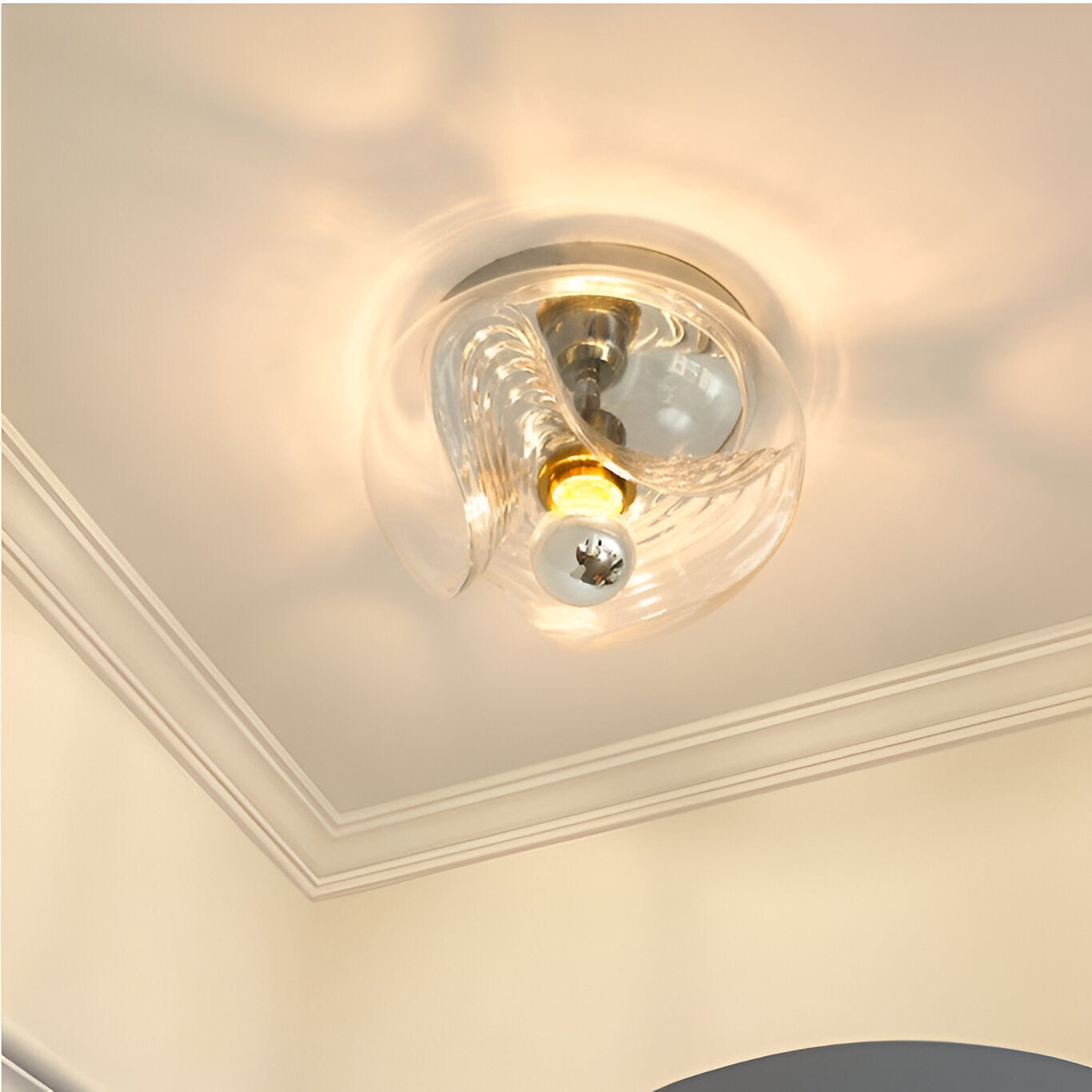 Maliben | French Vintage Medieval Bauhaus Ceiling Lamp