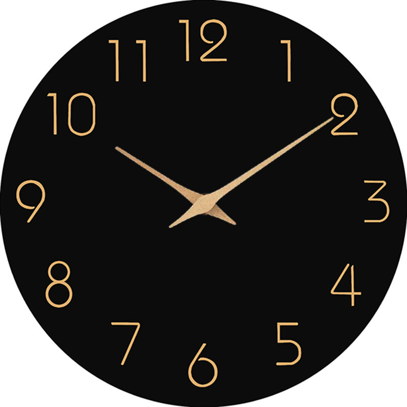 Maliben | Simple Colored Silent Wall Clock 12 Inch