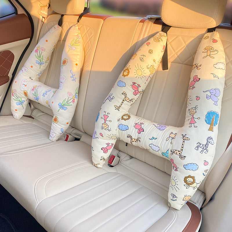 Maliben | Cozytrip Travel Pillow | Comfort On The Go - Children's Ergonomic Car Pillow