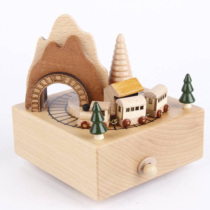 Maliben | Handmade Wooden Rotating Music Boxes