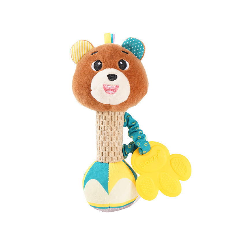 Maliben | Soothing Silicone Plush Toy For Teething Babies