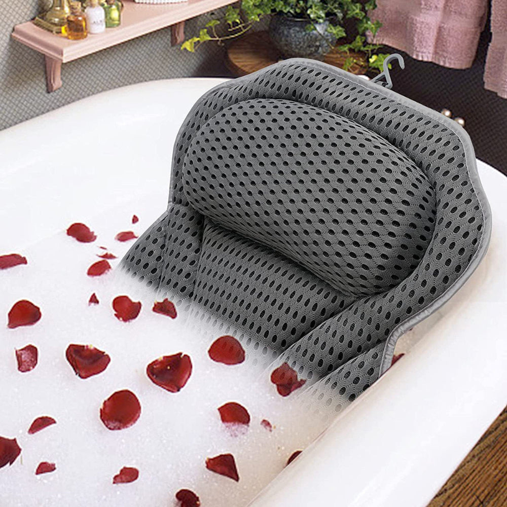 Maliben | Bath Pillow Ergonomic Mesh Spa Cushion