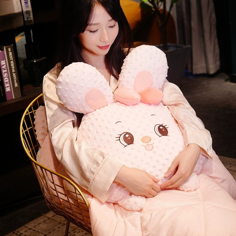 Maliben | Cuddle Ready Cute Cartoon Pillow Blanket