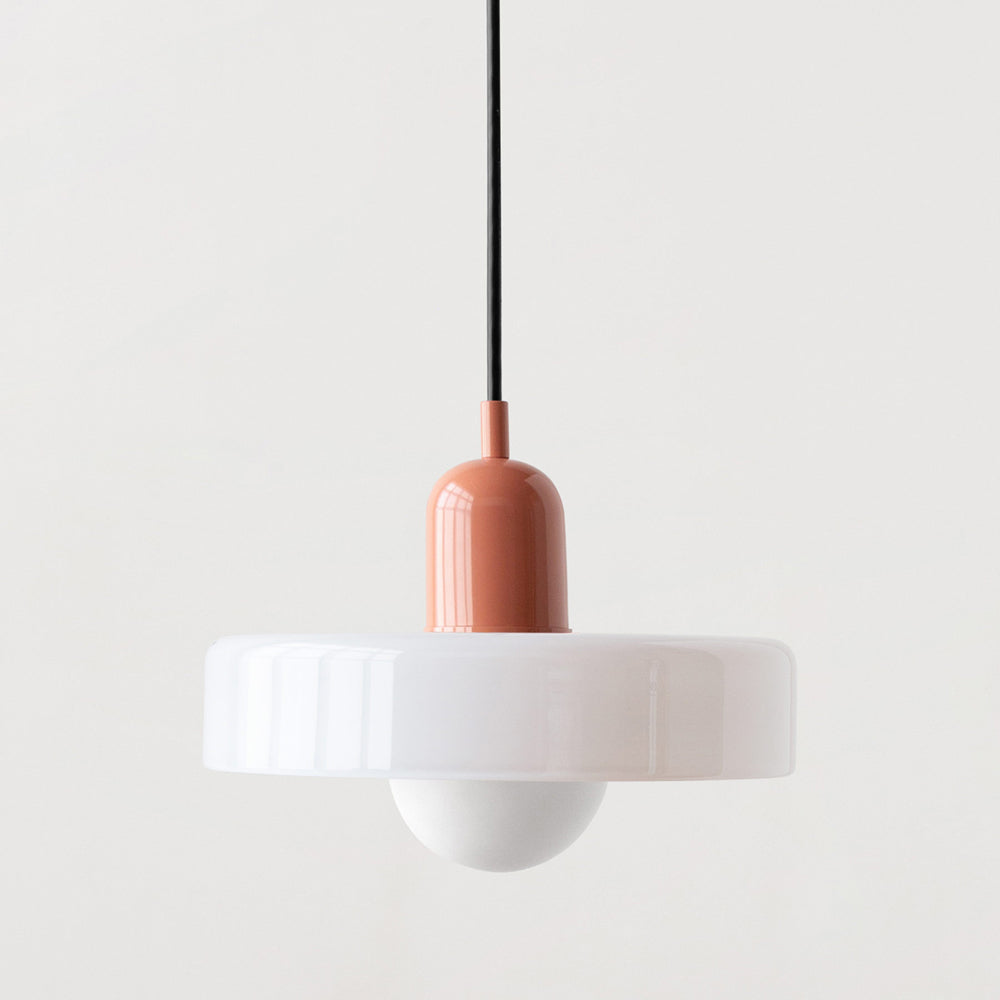 Maliben StiloGlas Pendant Lamp — Bauhaus Stained-Glass Light