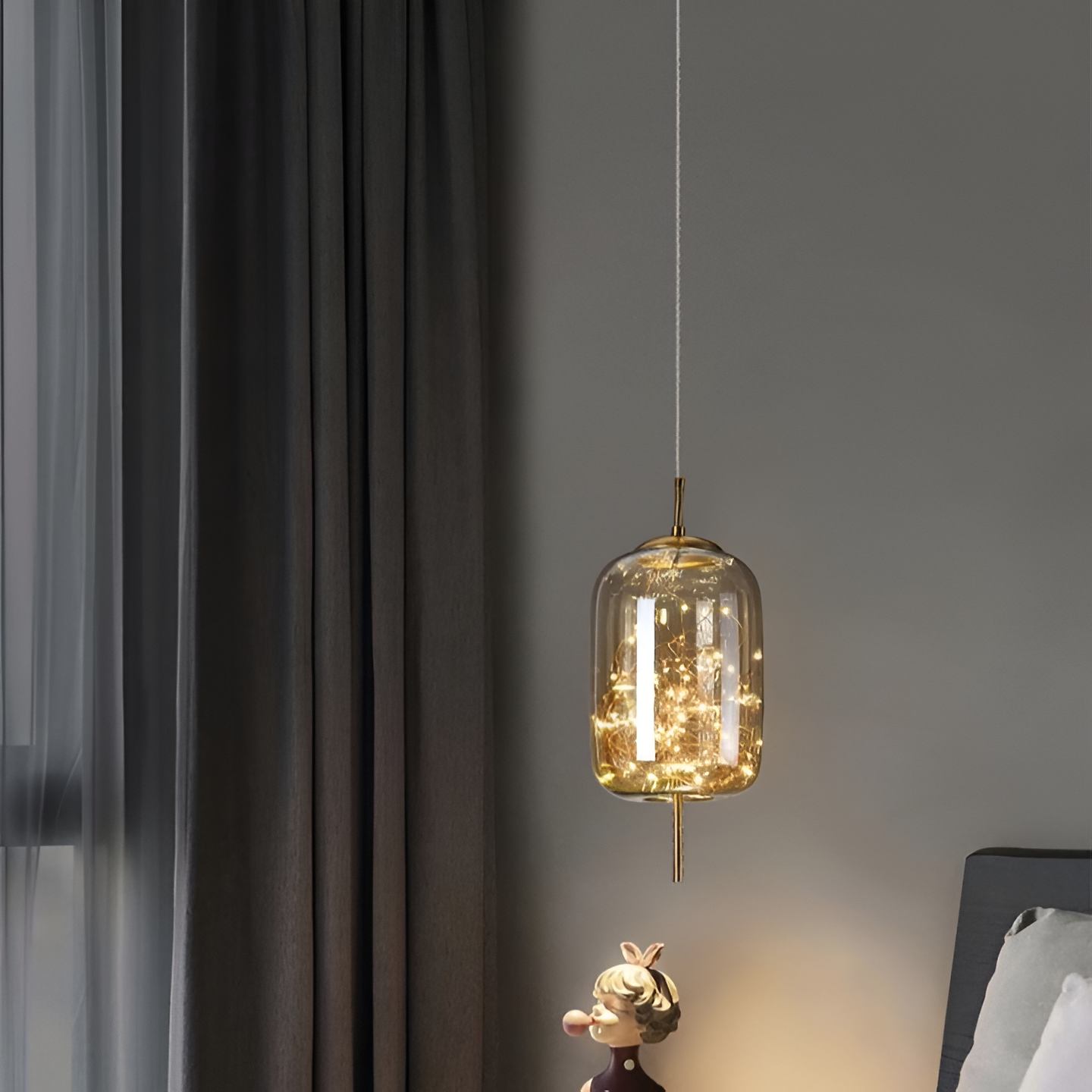 Maliben | Glass Nordic Luxe Pendant Lamp