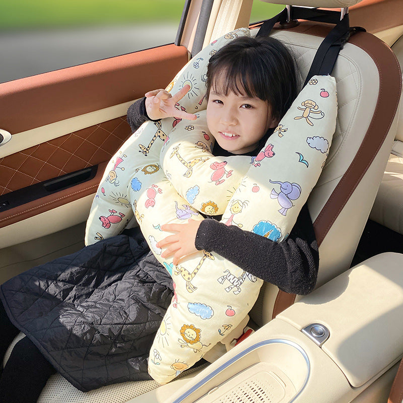Maliben | Cozytrip Travel Pillow | Comfort On The Go - Children's Ergonomic Car Pillow