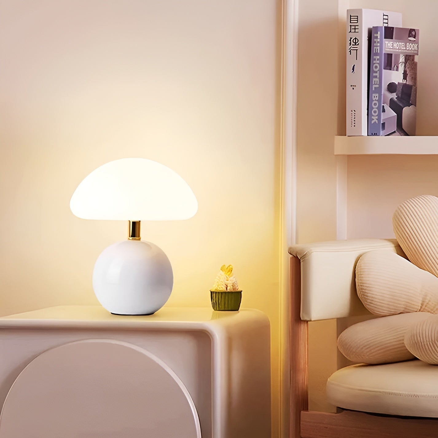 Maliben | Elegant Mushroom Led Lamp – Warm Light & Luxury Atmosphere