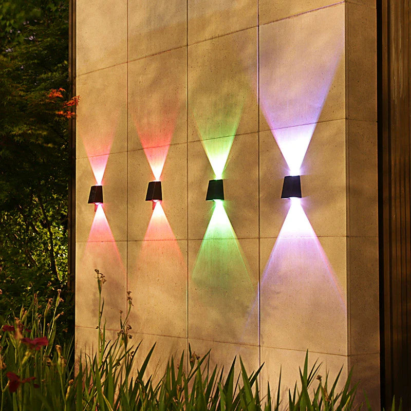 Solar Outdoor Wall Washer Light