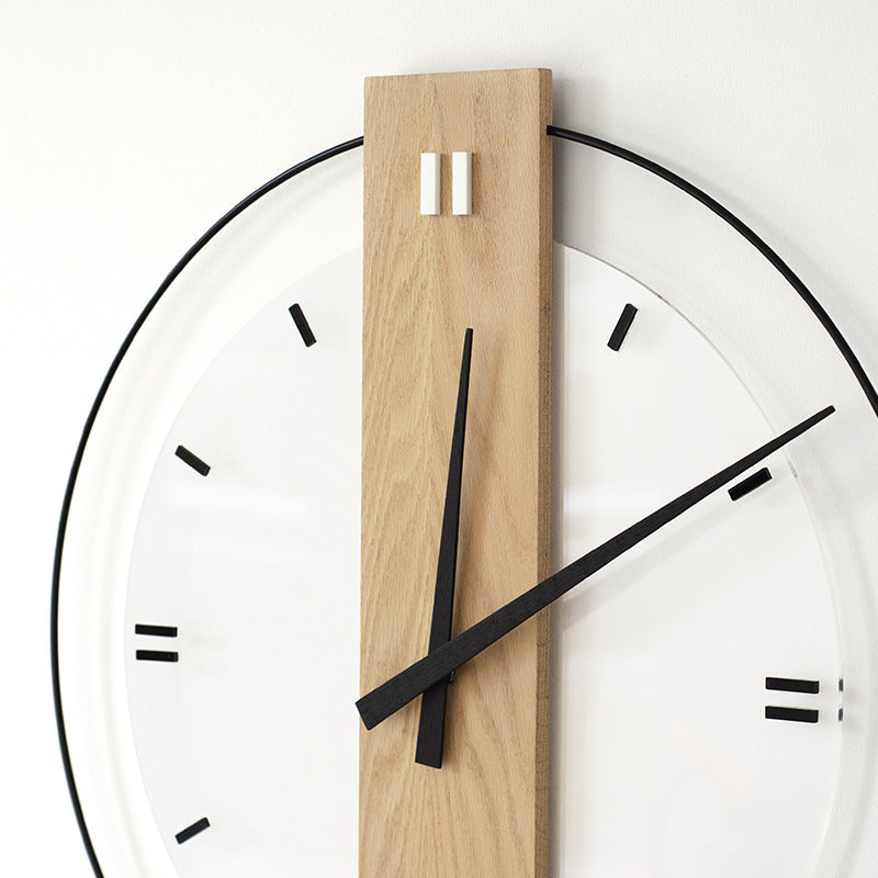 Maliben | Solid Wood Nordic Wall Decoration Clock 40cm