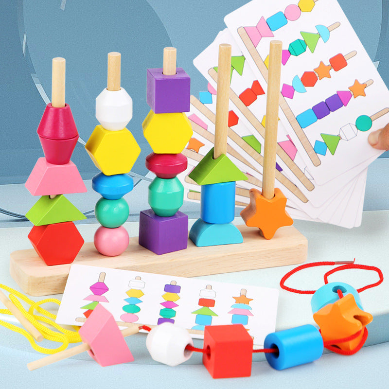 Maliben | Ecotoys Colorful Shape Match | Stimulate Creativity - Discover Shape Recognition & Cognitive Skills