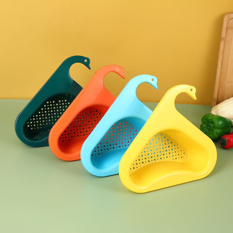 Maliben | Swan Sink Drain Basket - No More Stinky Drains (2 Pieces)