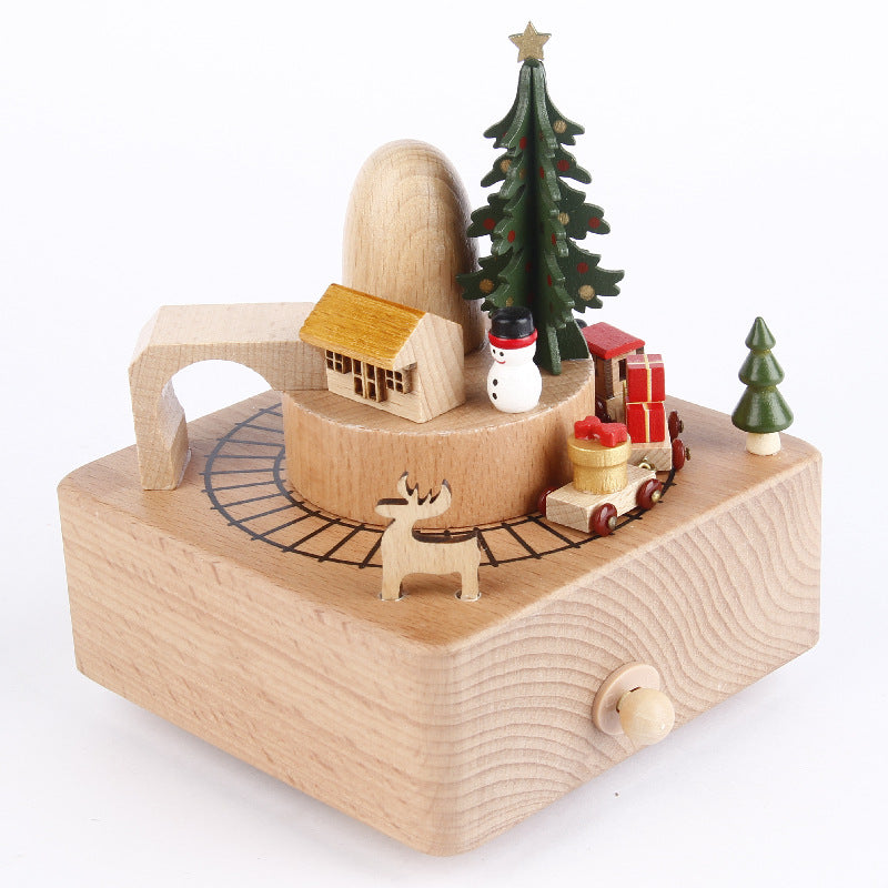 Maliben | Handmade Wooden Rotating Music Boxes