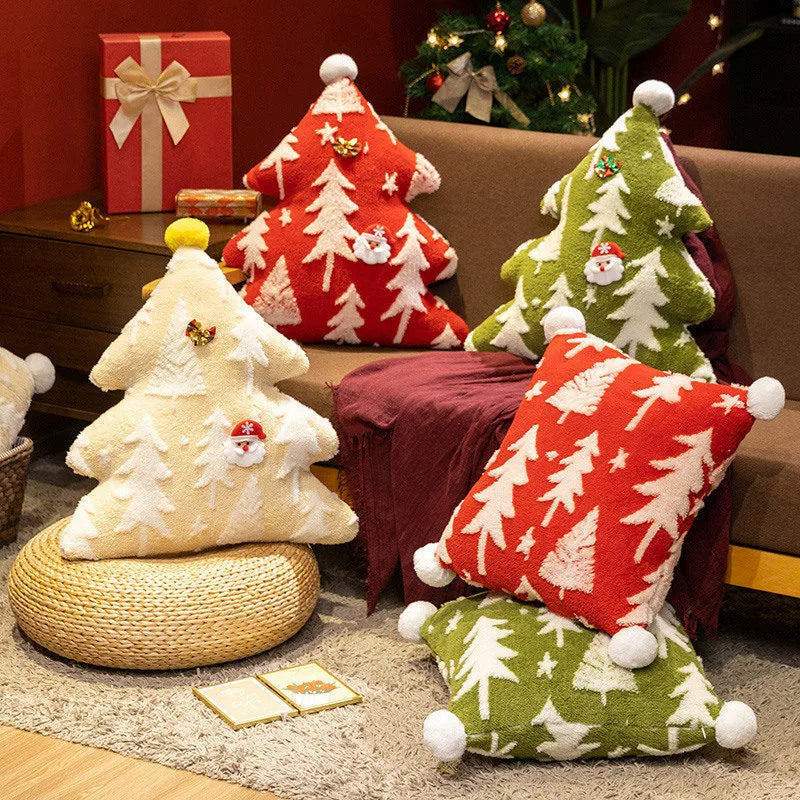 Dopamine Christmas Tree Plush Pillow Ornament