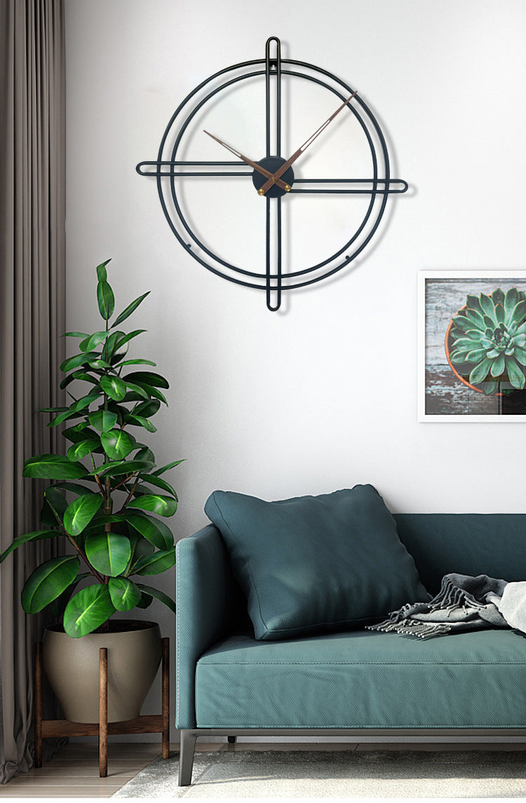 Maliben | Nordic decorative large wall clock for the living room 23 inches