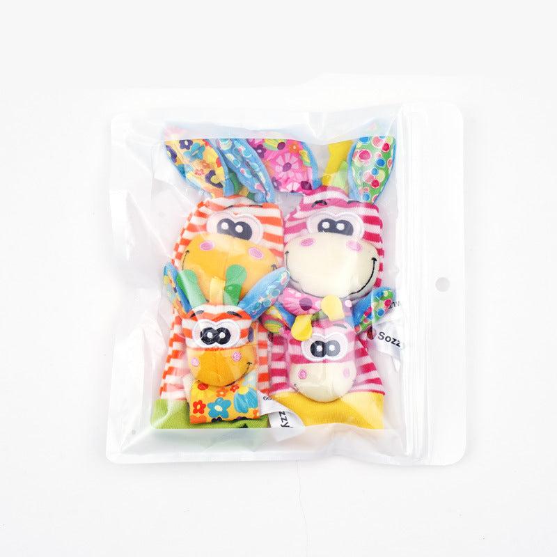 Maliben | Sensory Baby Plush Socks And Bracelet