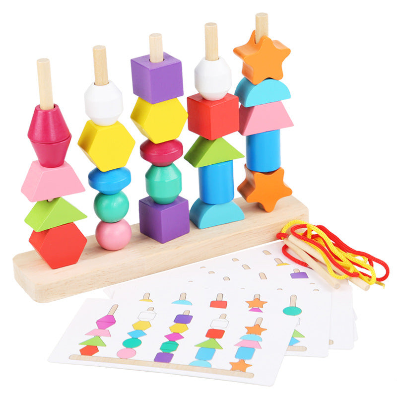 Maliben | Ecotoys Colorful Shape Match | Stimulate Creativity - Discover Shape Recognition & Cognitive Skills