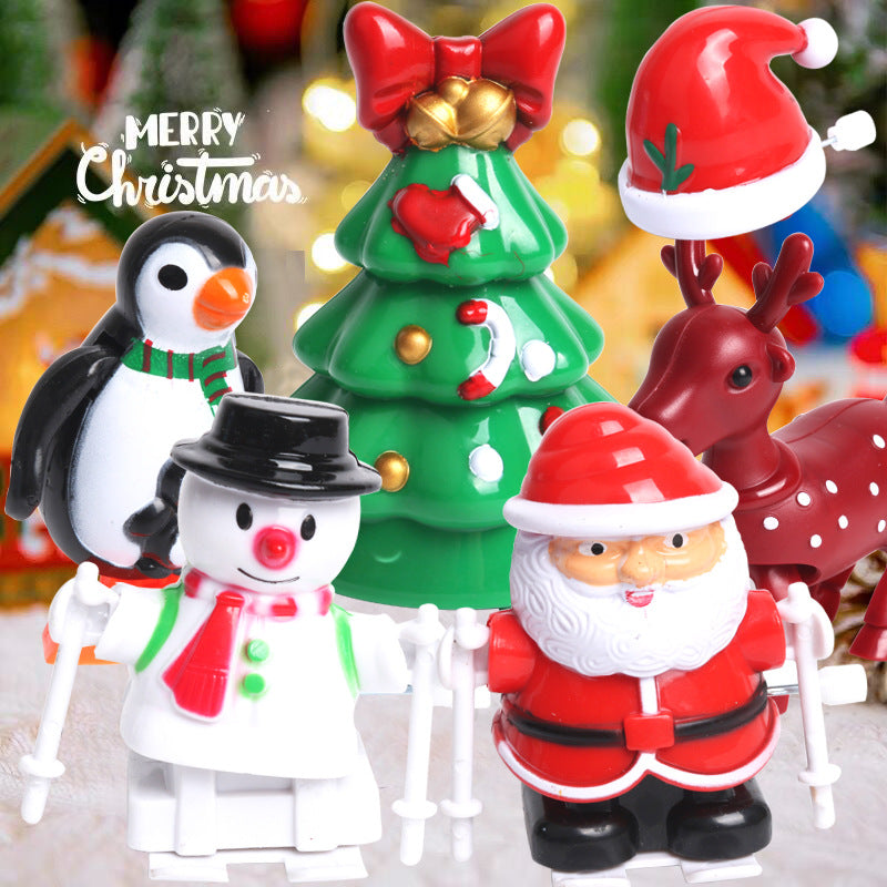 Christmas Wind-Up Toy – Kids Cartoon Holiday Design