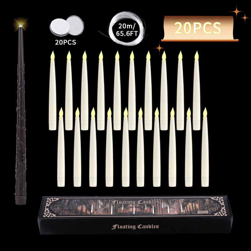 Maliben | Lumos Magic Candles With Wand