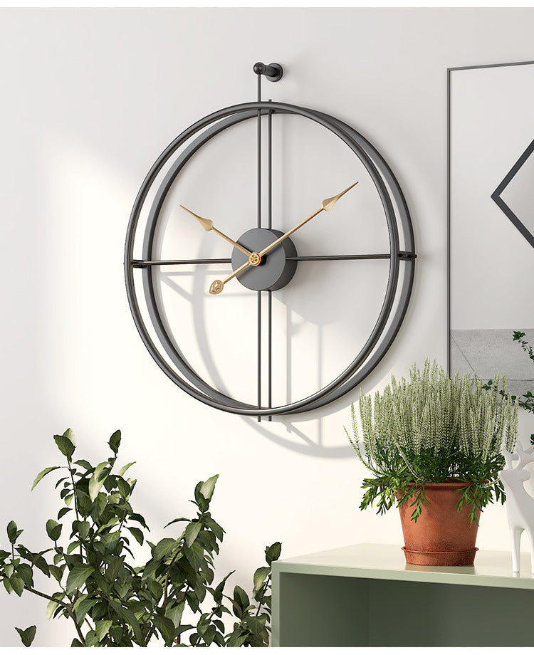 Maliben | Nordic Minimalist Large Silent Wall Clock 20 Inch