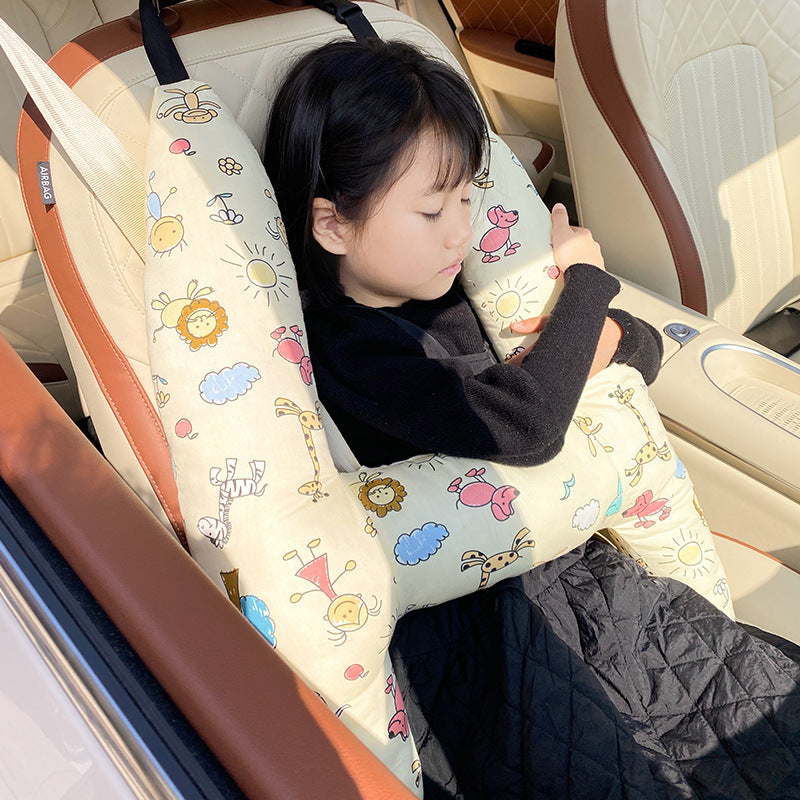 Maliben | Cozytrip Travel Pillow | Comfort On The Go - Children's Ergonomic Car Pillow