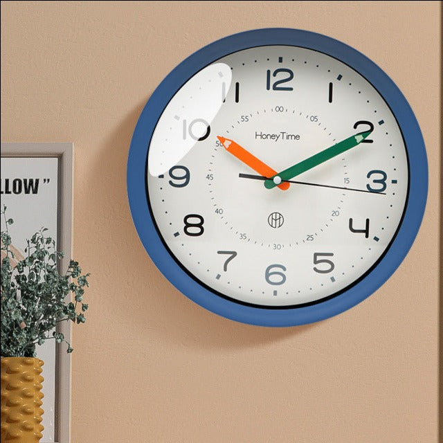 Maliben | Silent Sweep - Stylish Silent Wall Clock For Children's Rooms