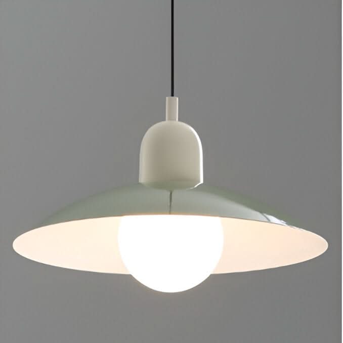 Maliben | Modern Macaron Bauhaus Pendant Light – Iron Shade