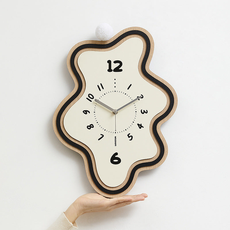 Maliben | Creative irregular wall decoration Silent Clock