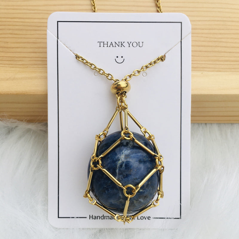 Maliben | Shiny Crystal Stone Necklace