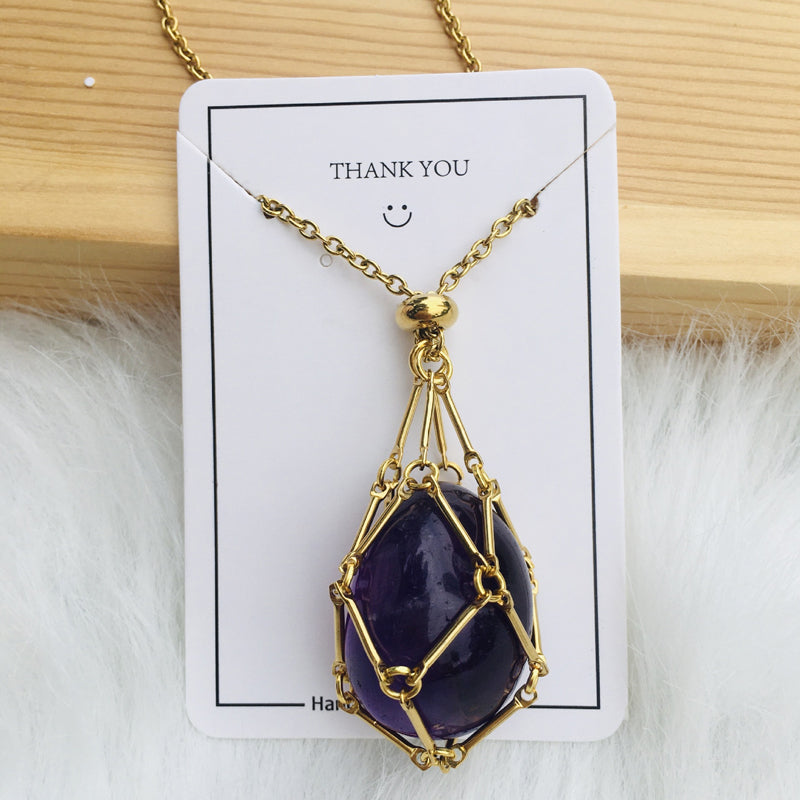 Maliben | Shiny Crystal Stone Necklace