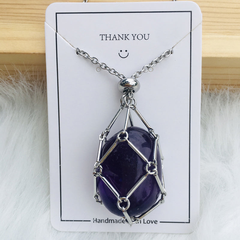 Maliben | Shiny Crystal Stone Necklace