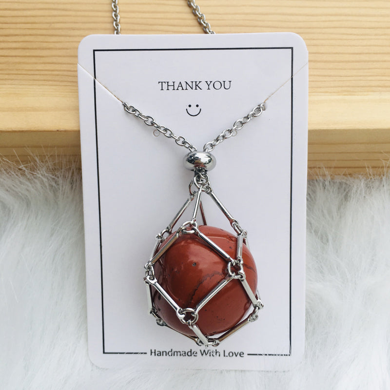 Maliben | Shiny Crystal Stone Necklace