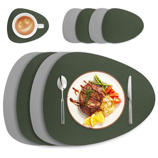 Maliben | Irregular Placemat Leather