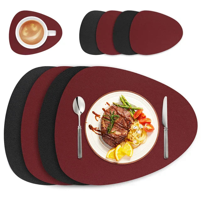 Maliben | Irregular Placemat Leather
