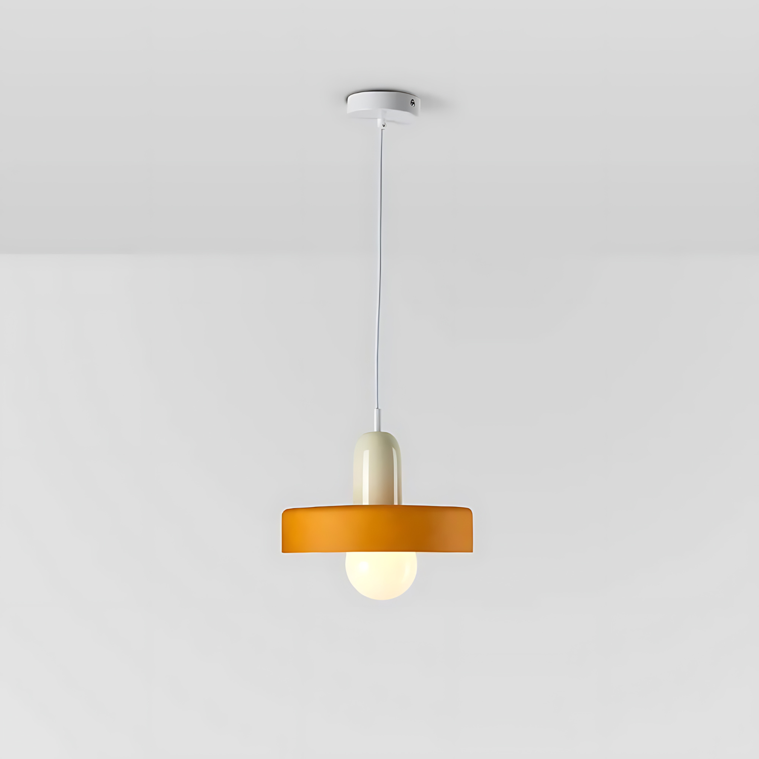 Maliben | Celeste Élégance - Stylish Pendant Lamp Of Metal & Glass