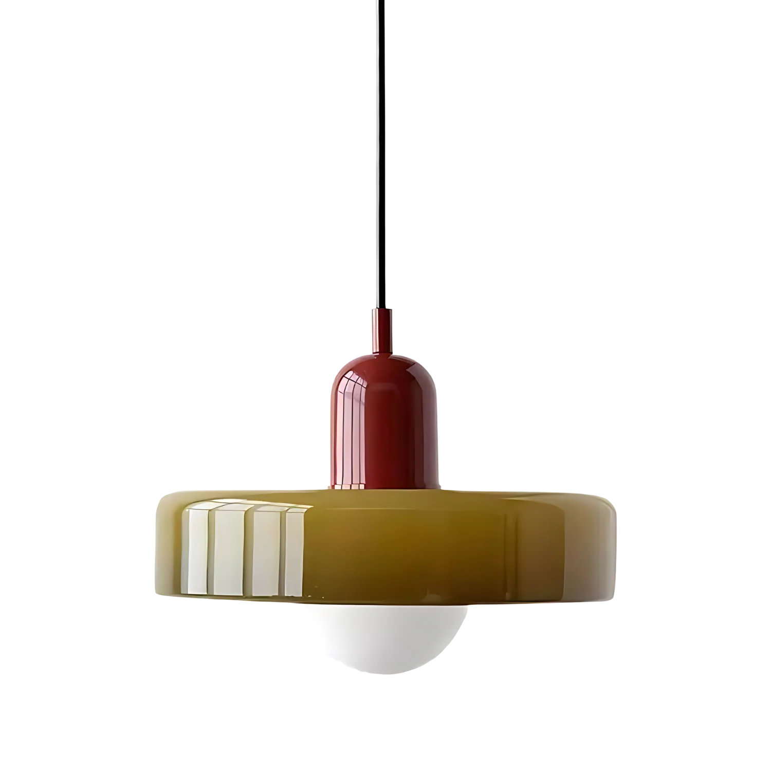 Maliben | Celeste Élégance - Stylish Pendant Lamp Of Metal & Glass