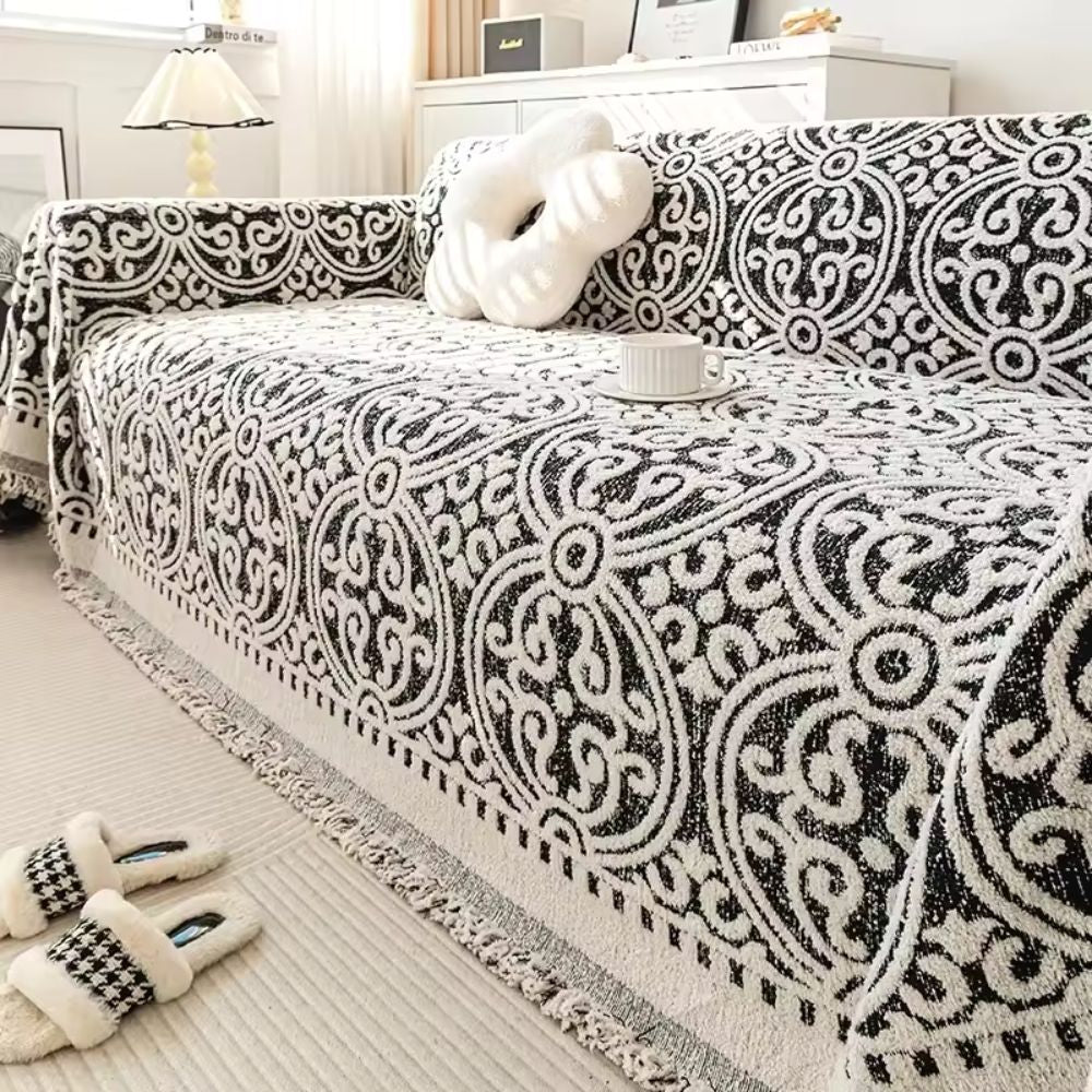 Maliben | Ornamental Jacquard Sofa Cover