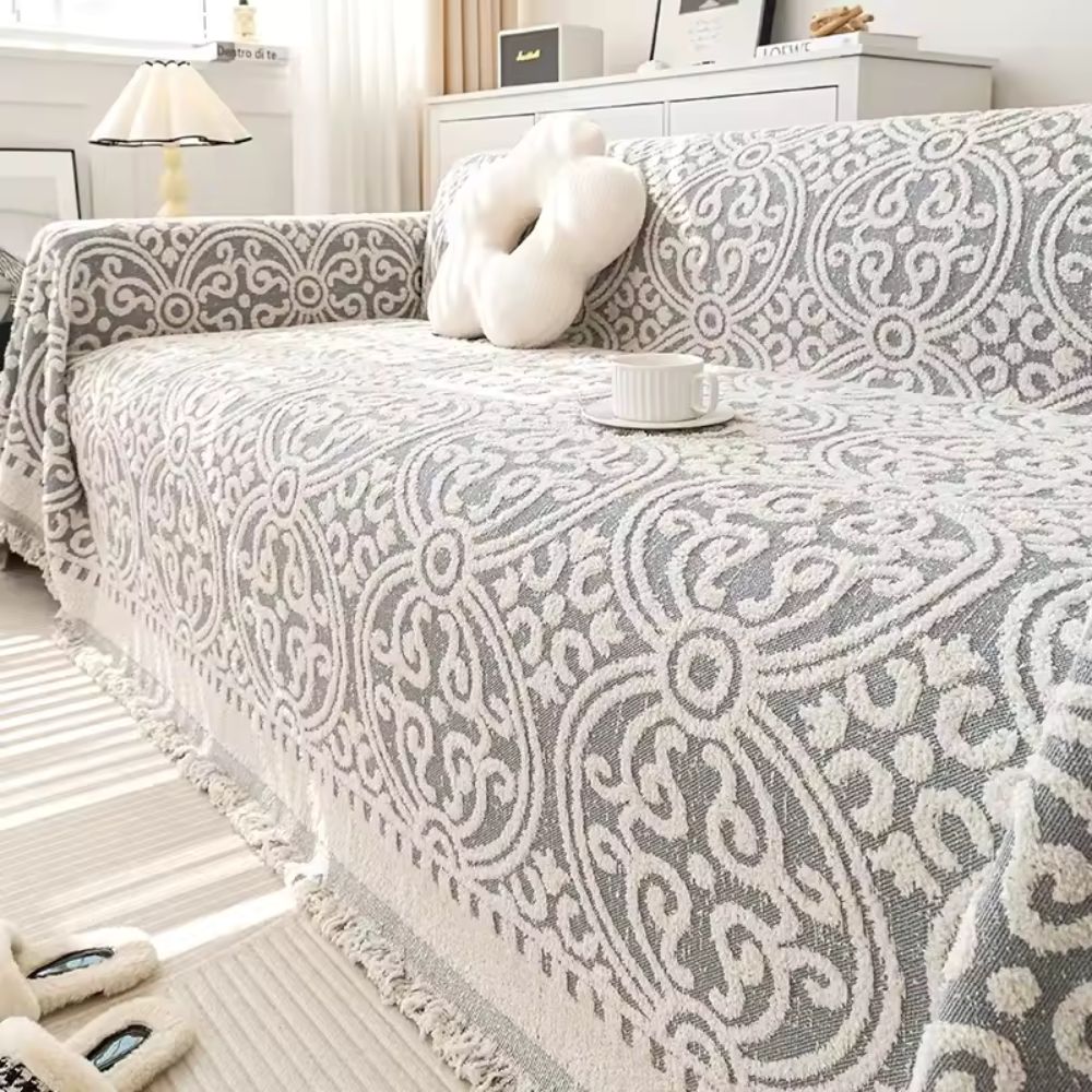 Maliben | Ornamental Jacquard Sofa Cover