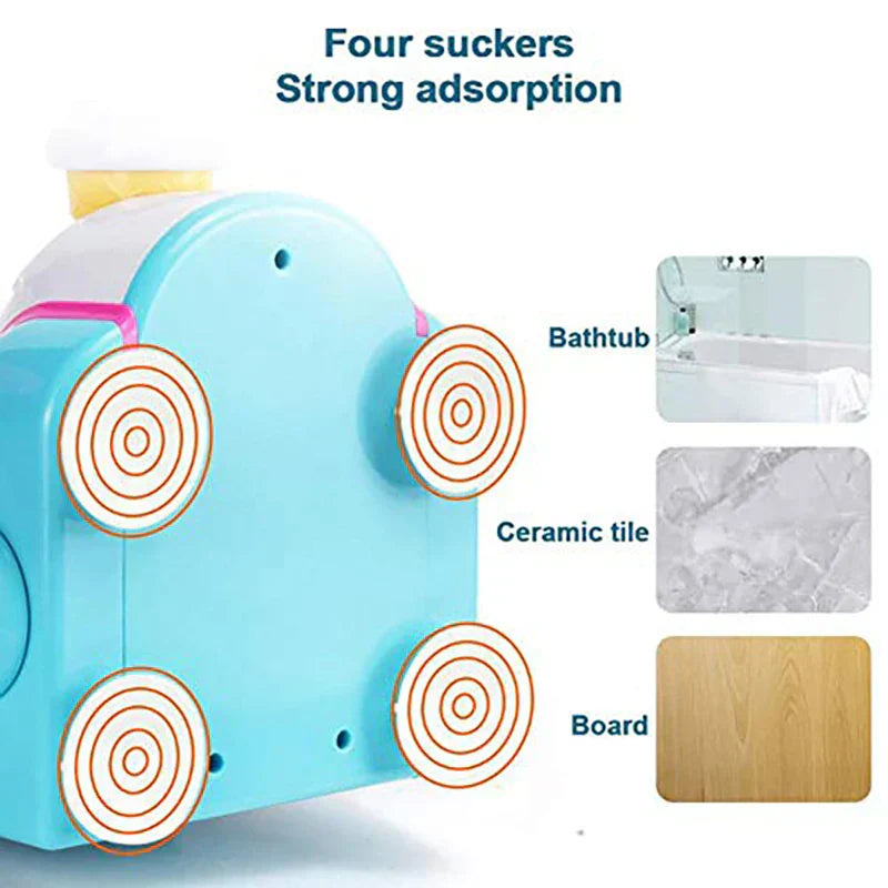 Maliben | Bubblecream | Magic Bubbles - Automatic Ice Cream Bubble Machine For Kids