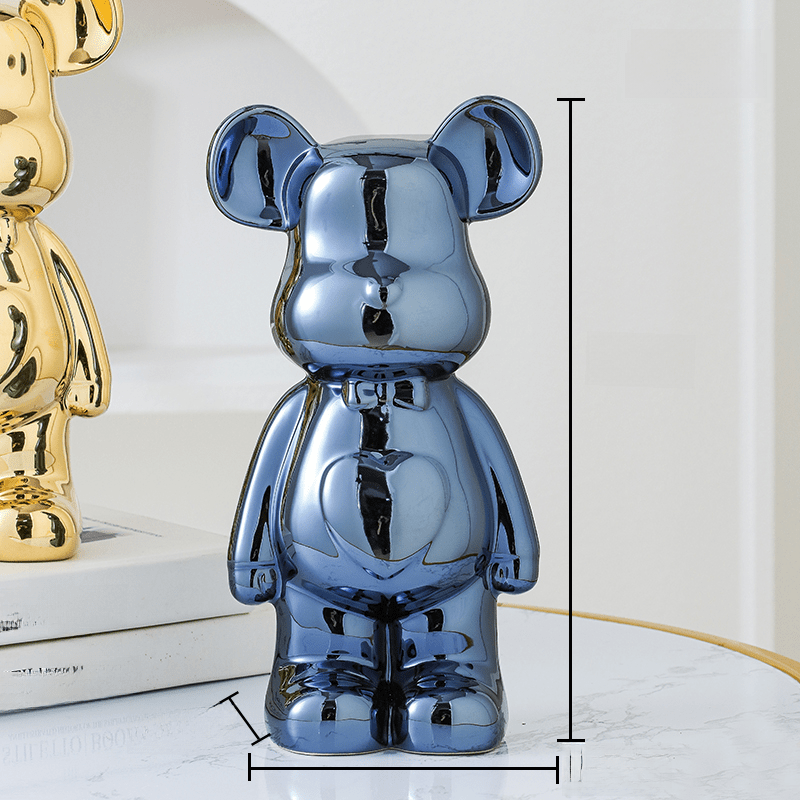 Maliben | Elegant Teddy Bear Figure For Modern Decoration