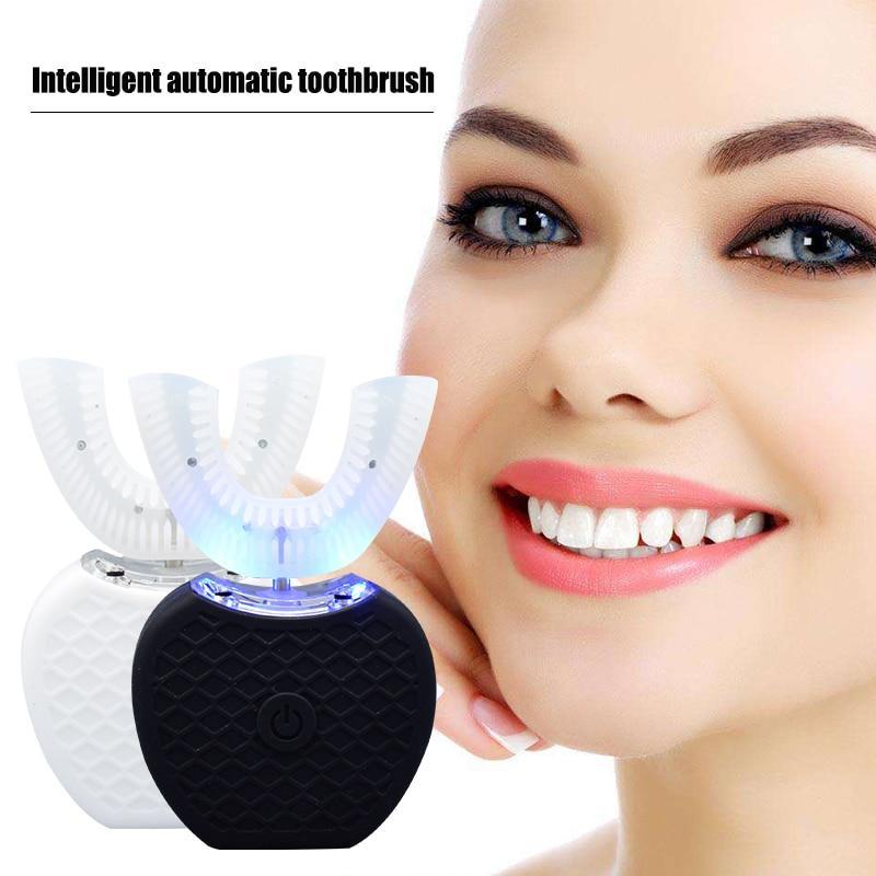 Maliben | 360 Degree Electric Toothbrush Vibrating Automatic Sonic Oral Cleaning