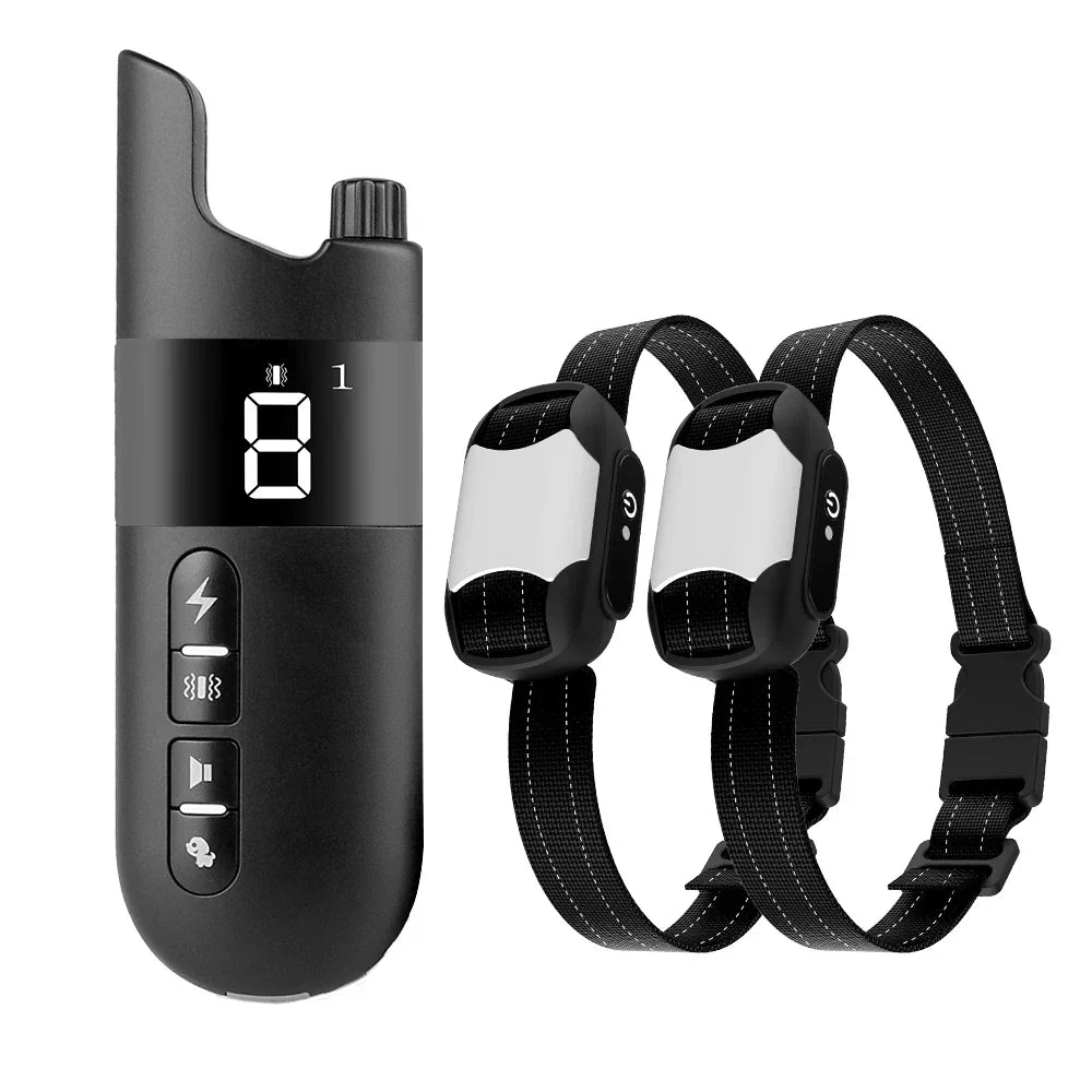 Maliben | Electric Dog Training Collar – 500m Remote Control, Waterproof IPX7, Shock, Vibration & Sound Modes