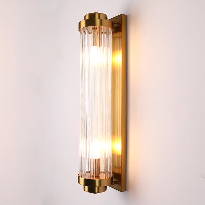 Maliben | VIntage Glass Wall Lamp With Led in Retro Style