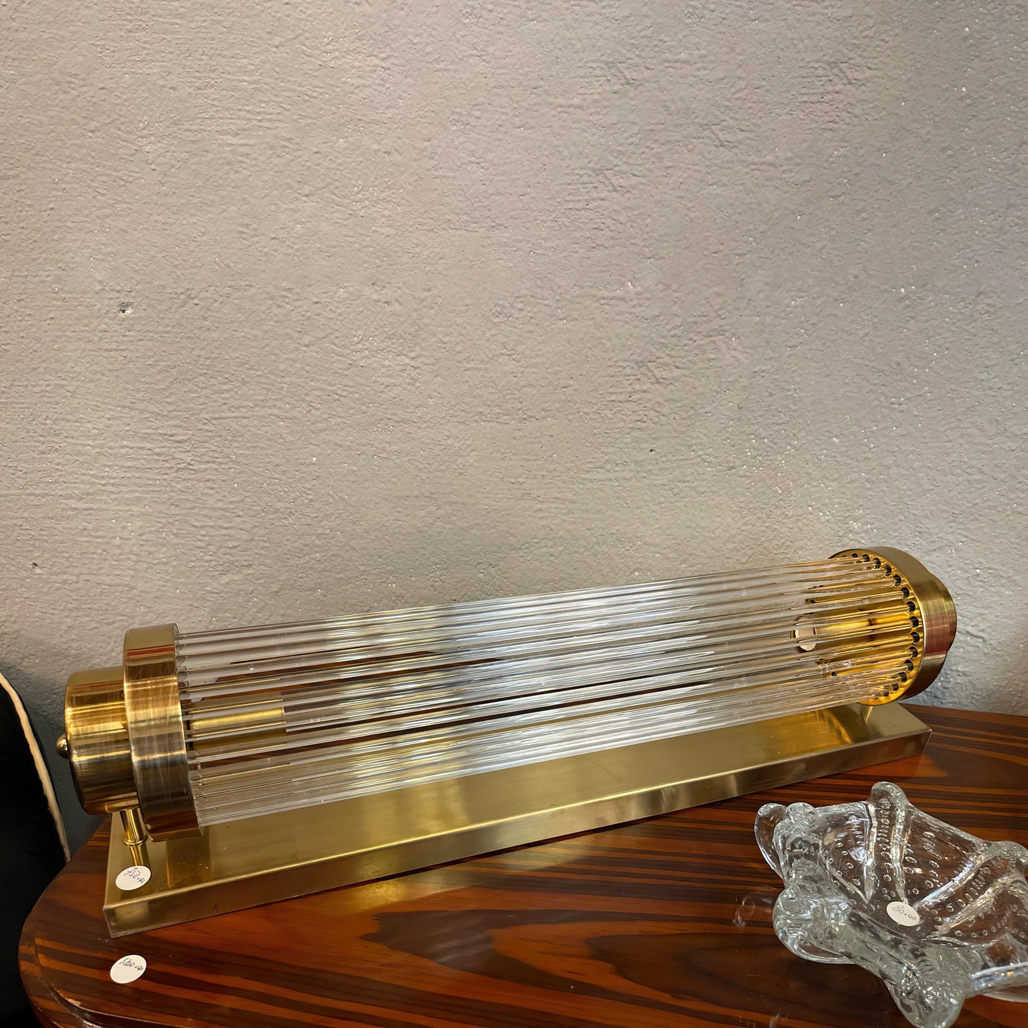 Maliben | VIntage Glass Wall Lamp With Led in Retro Style