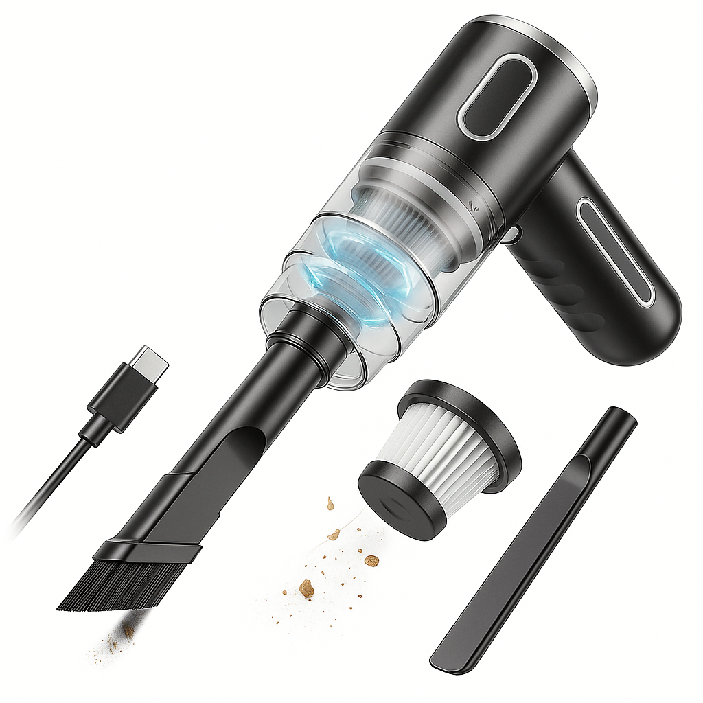Maliben | Vacuum Cleaner Handheld Cordless Lightweight Rechargeable