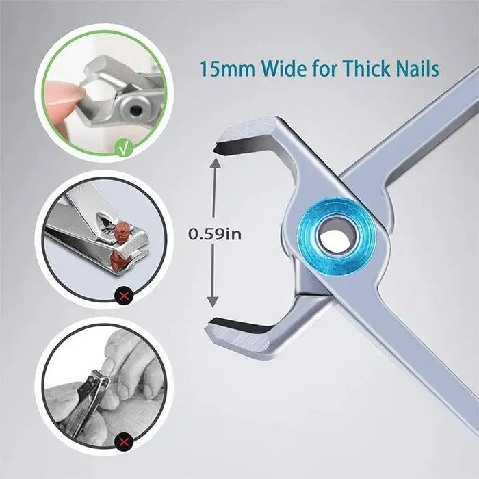 Maliben | Premium Nail Clipper Made Of Stainless Steel – For Thick Nails & Clean Cuts